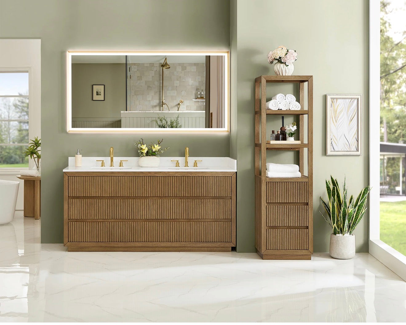 Altair Navan 30"/36"/48"/60"/72" single/double vanity with top