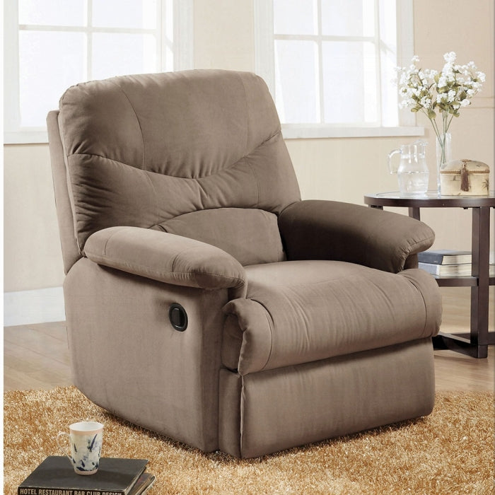 ACME Light Brown Arcadia Motion Recliner