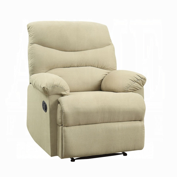 ACME Beige Arcadia Motion Recliner