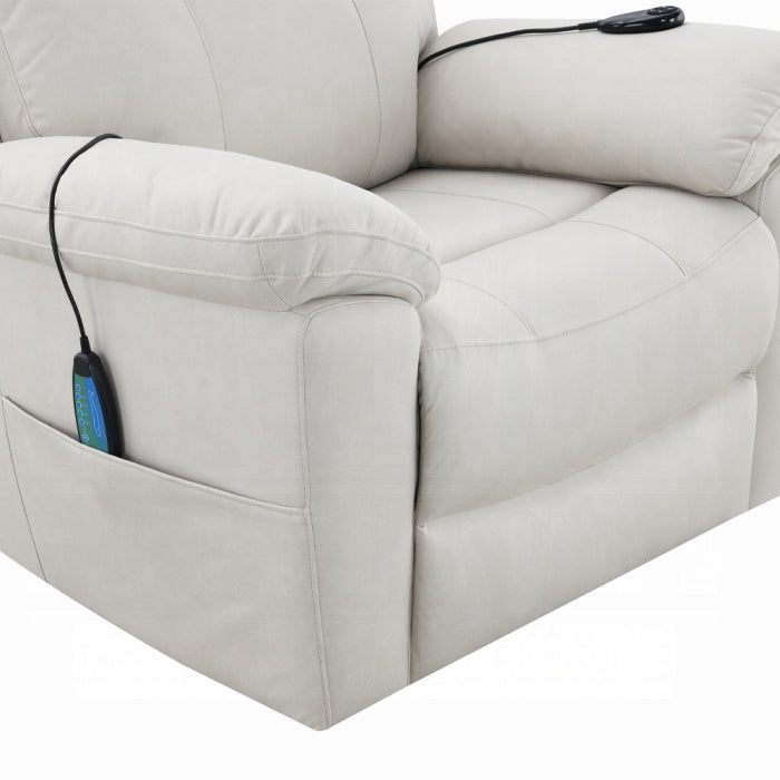 ACME Beige Chriki Power Recliner w/Lift & Heating & Massage