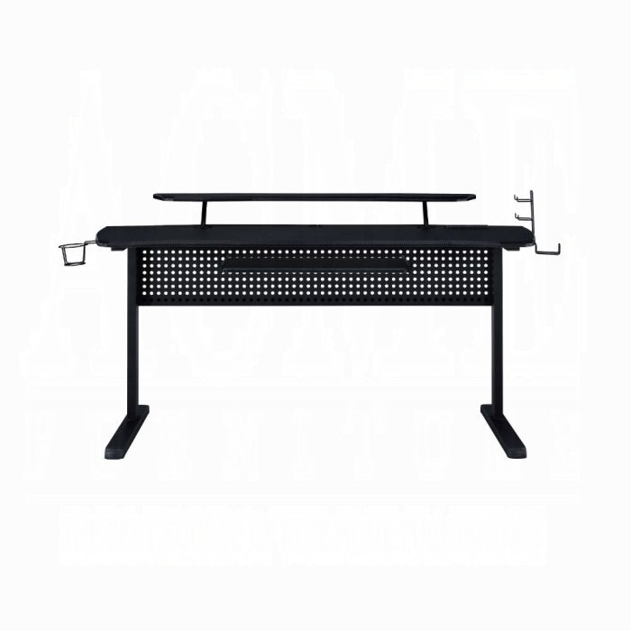 ACME Black Vildre Gaming Desk W/USB