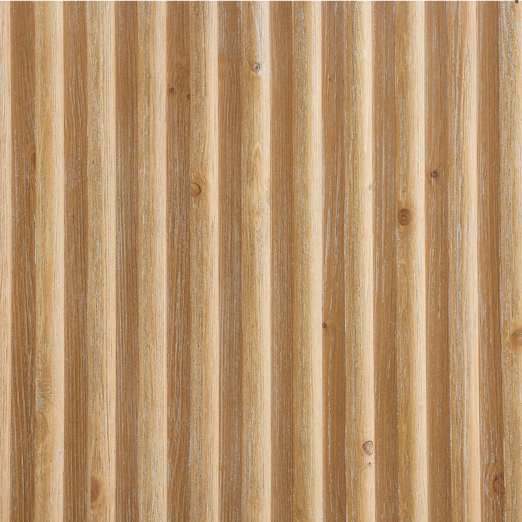 Altair Sierra 36" Single Bathroom Vanity in Washed Light Brown with Grain White Engineered Stone Countertop without Mirror