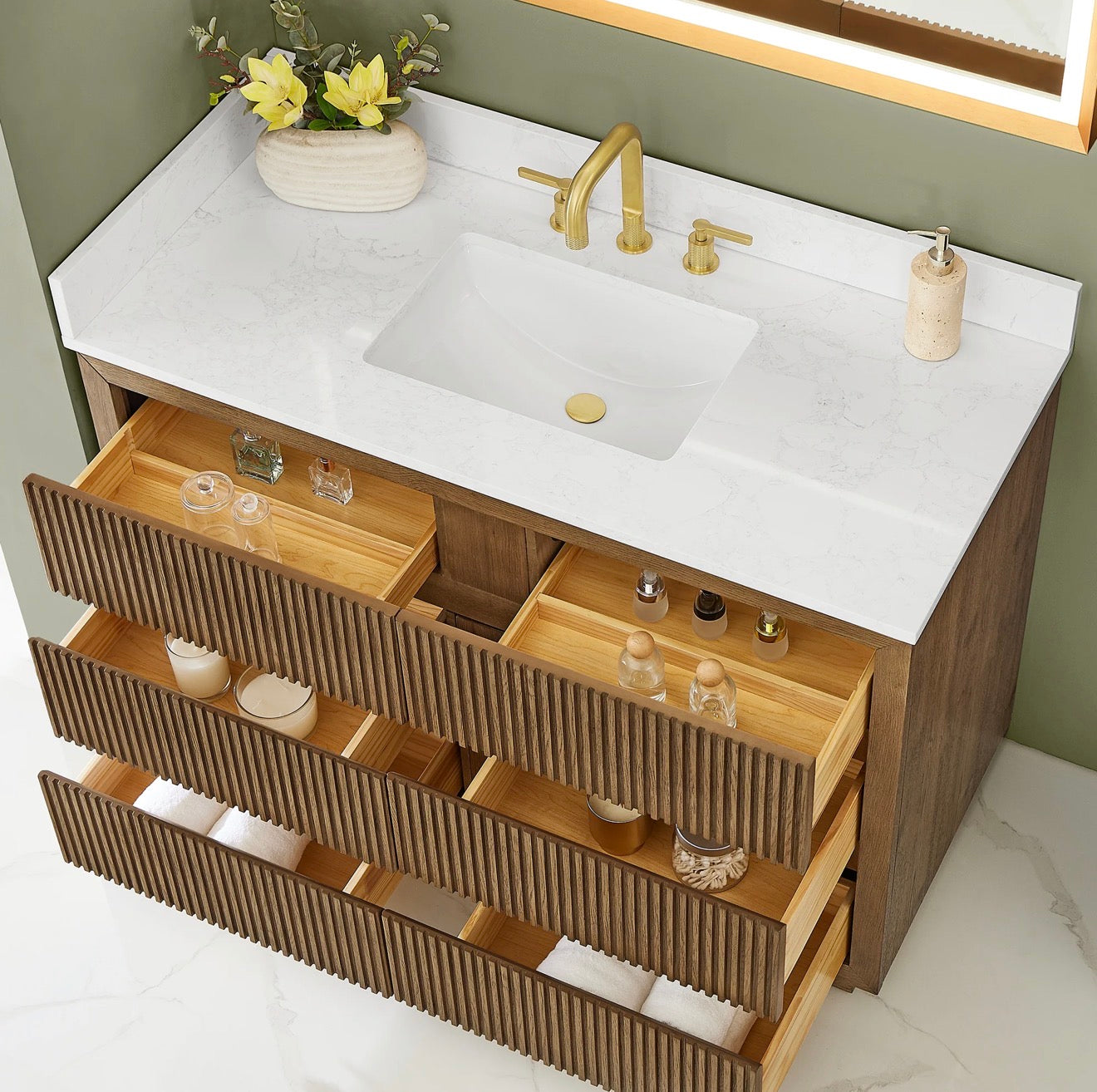 Altair Navan 30"/36"/48"/60"/72" single/double vanity with top