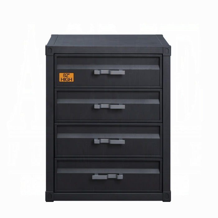 ACME Gray Cargo Chest W/4 Drawers