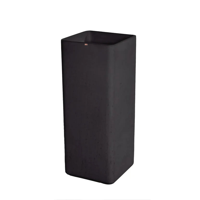KONKRETUS Sink Fladd 06 – Handcrafted Concrete Pedestal Sink