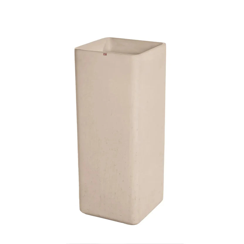 KONKRETUS Sink Fladd 06 – Handcrafted Concrete Pedestal Sink