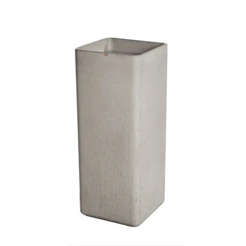 KONKRETUS Sink Fladd 06 – Handcrafted Concrete Pedestal Sink