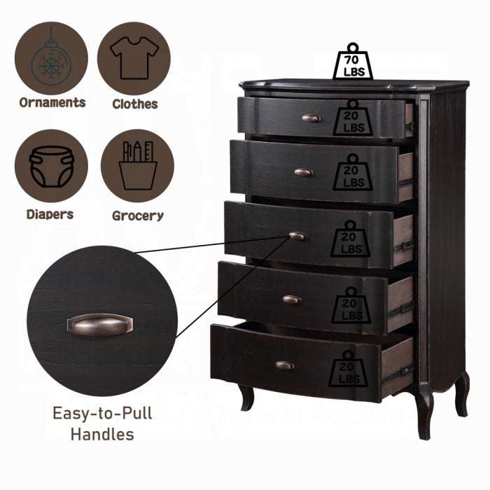 ACME Black Chelmsford Chest