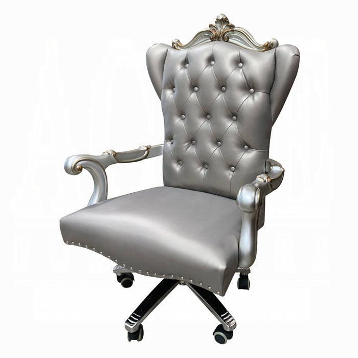 ACME Silver antique Versailles Executive Office Chair