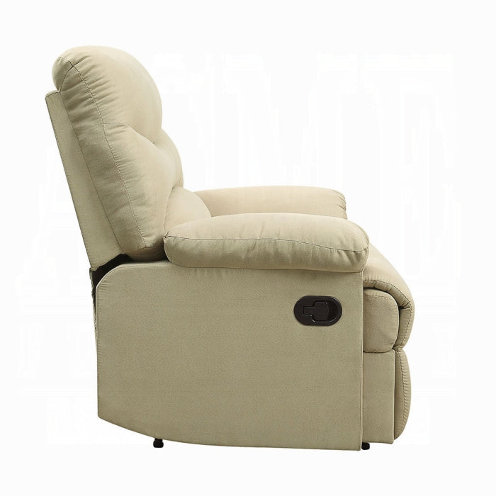 ACME Beige Arcadia Motion Recliner