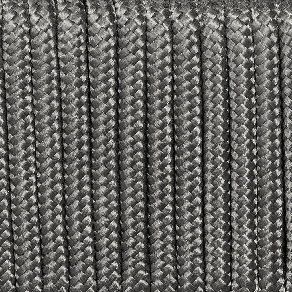 Armen Living Orbit Outdoor Patio 4 Piece Conversation Set in Weathered Eucalyptus Wood with Gray Rope and Taupe Olefin Cushions