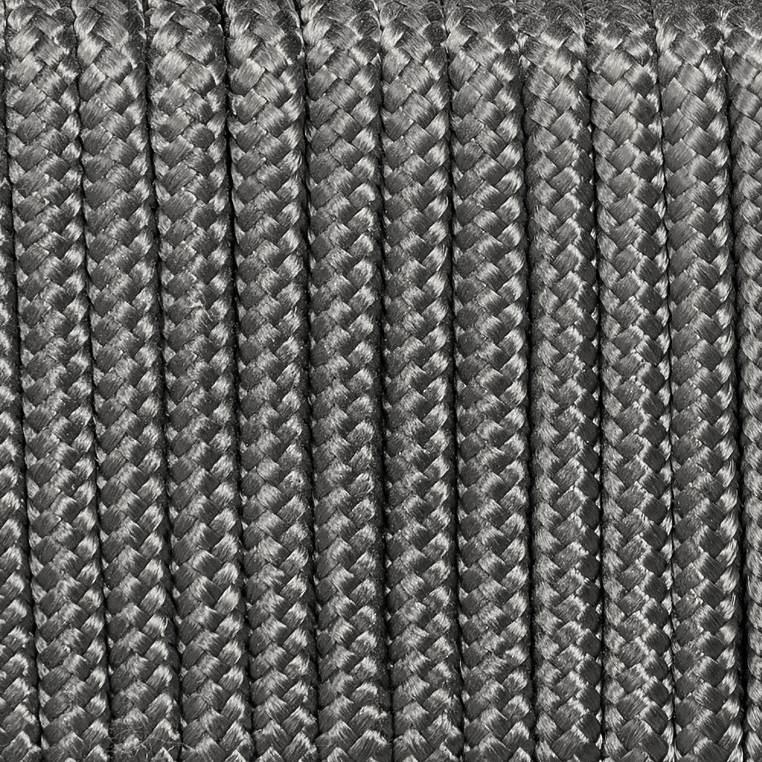 Armen Living Orbit Outdoor Patio 4 Piece Conversation Set in Weathered Eucalyptus Wood with Gray Rope and Taupe Olefin Cushions