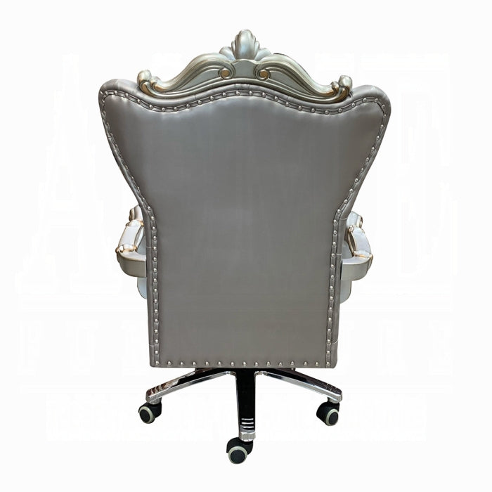 ACME Silver antique Versailles Executive Office Chair