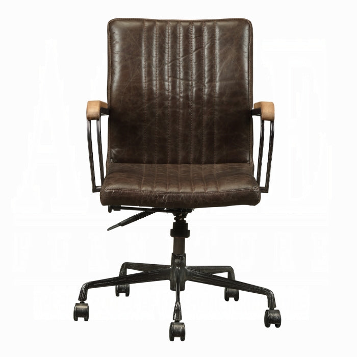 ACME Distress Chocolate Top Joslin Office Chair