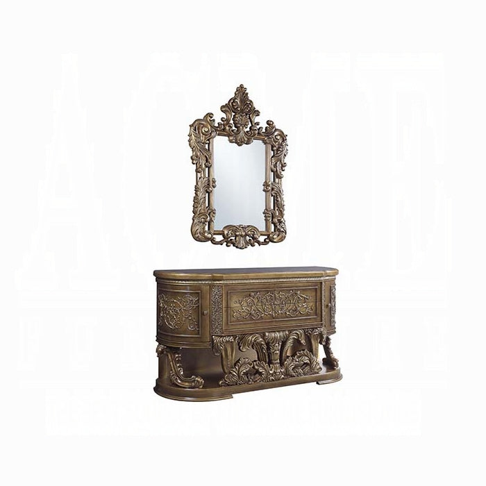 ACME Brown Gold Finish Constantine Server
