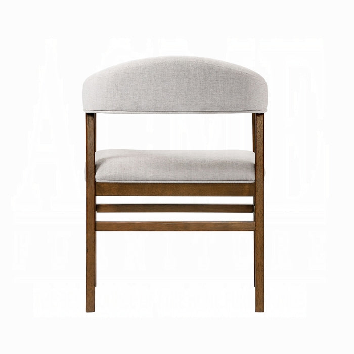 ACME Dark Walnut Darcy Arm Chair (Set-2)