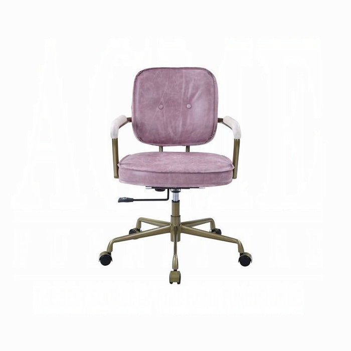 ACME Pink Siecross Office Chair