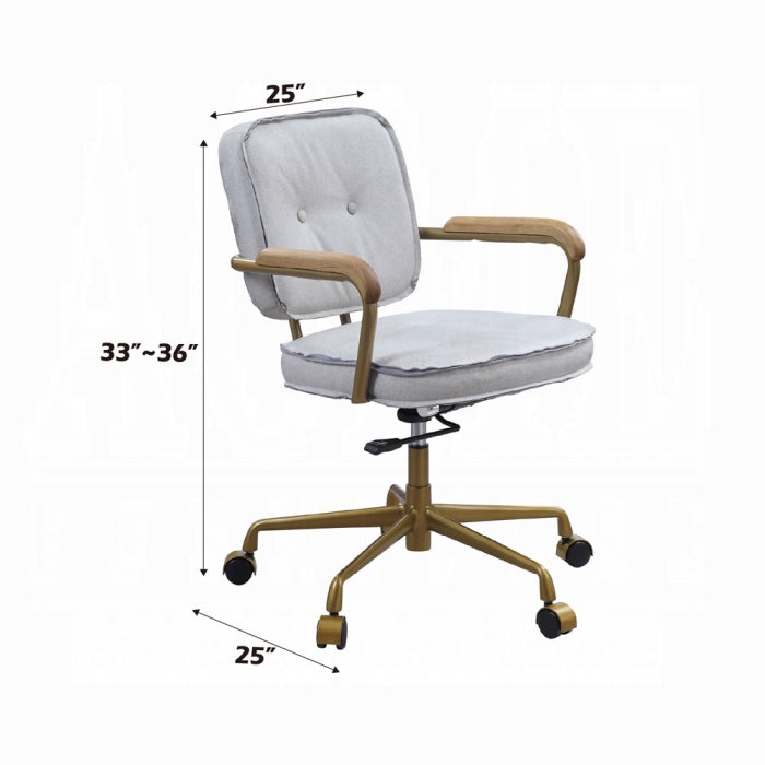 ACME White Siecross Office Chair