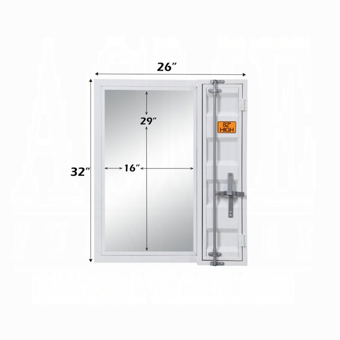 ACME White Cargo Vanity Mirror