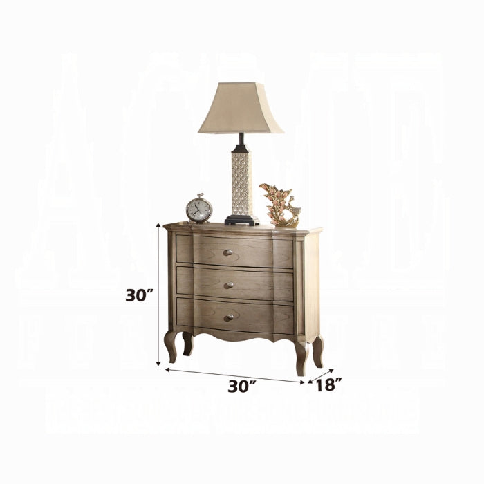 ACME Taupe Chelmsford Nightstand