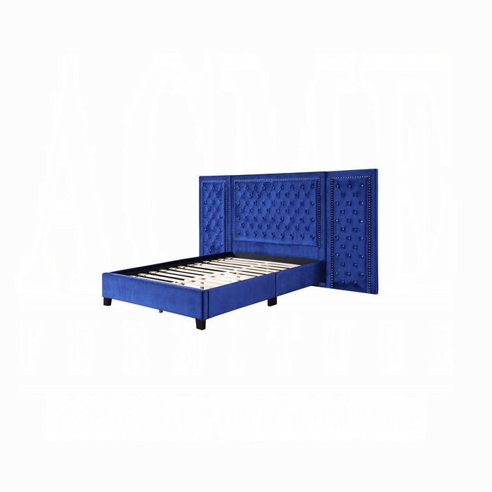 ACME Blue Damazy EK Bed