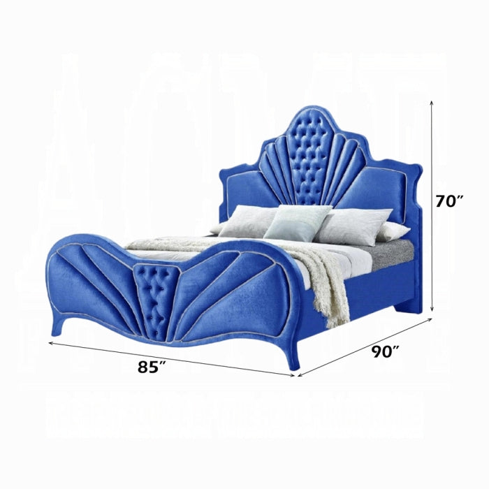 ACME Blue Dante EK Bed