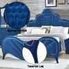 ACME Blue Dante Queen Bed