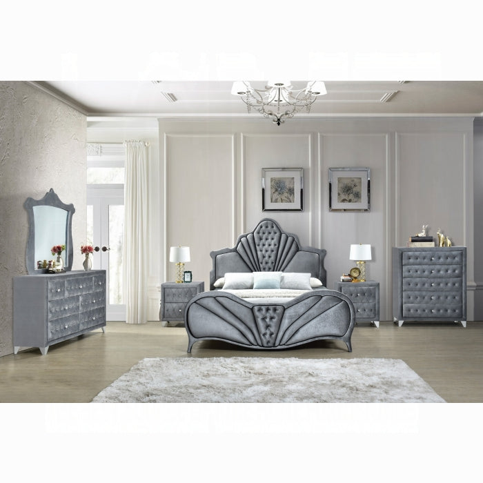 ACME Gray Dante Queen Bed