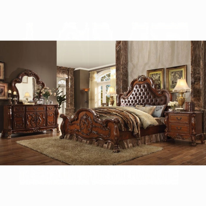 ACME Cherry Dresden Queen Bed