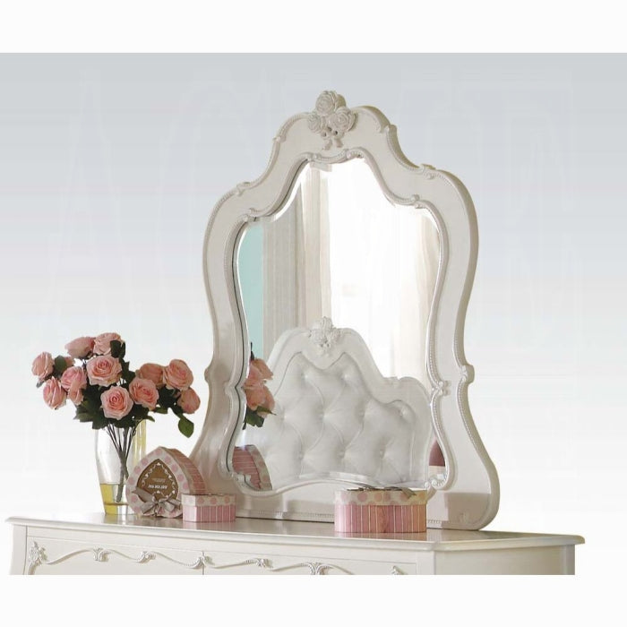 ACME White Edalene Mirror