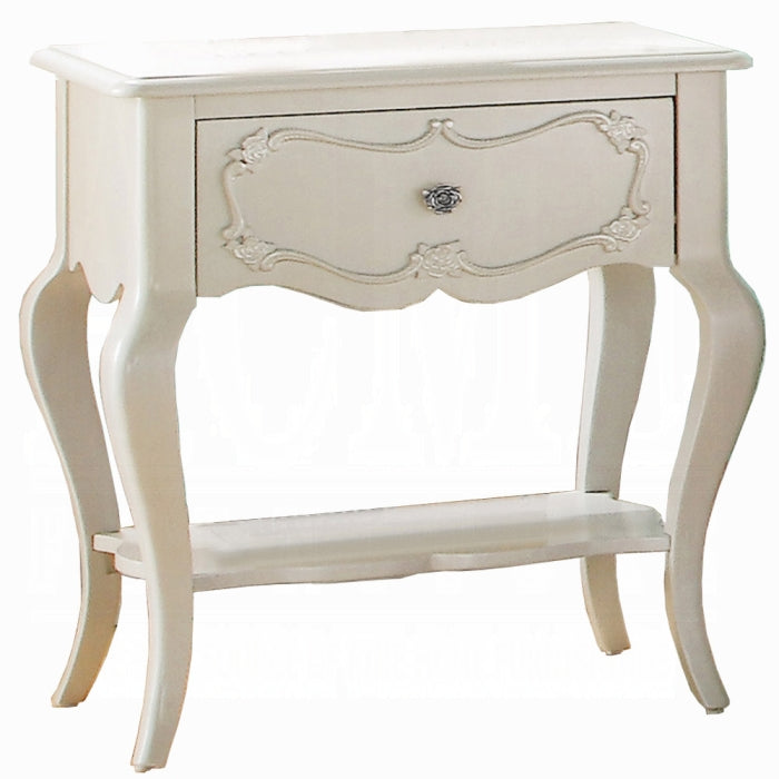 ACME White Edalene Nightstand