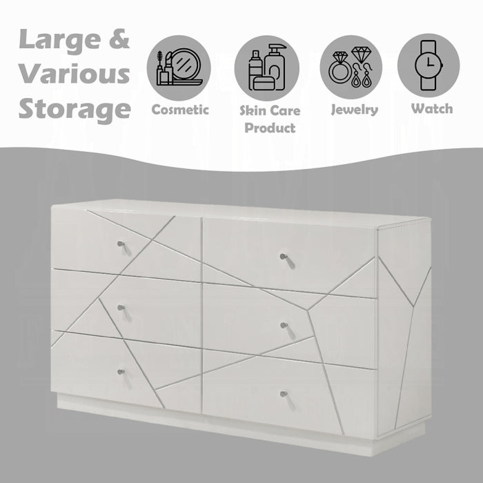 ACME White Esther Dresser
