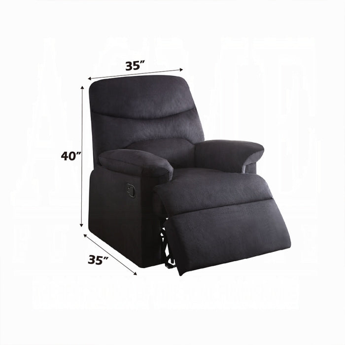 ACME Black Arcadia Motion Recliner
