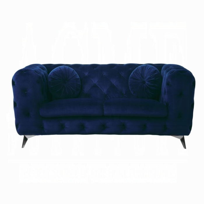 ACME Blue Atronia Loveseat