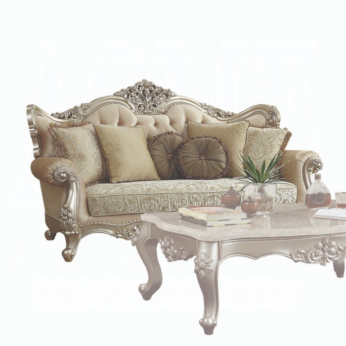 ACME Bently Sofa W/7 Pillows