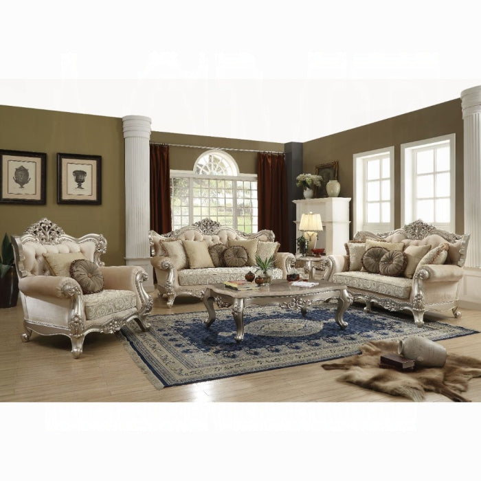 ACME Bently Sofa W/7 Pillows