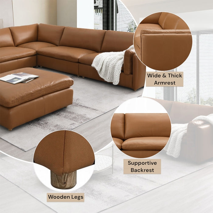 ACME Brighton Modular Left Facing Arm Chair