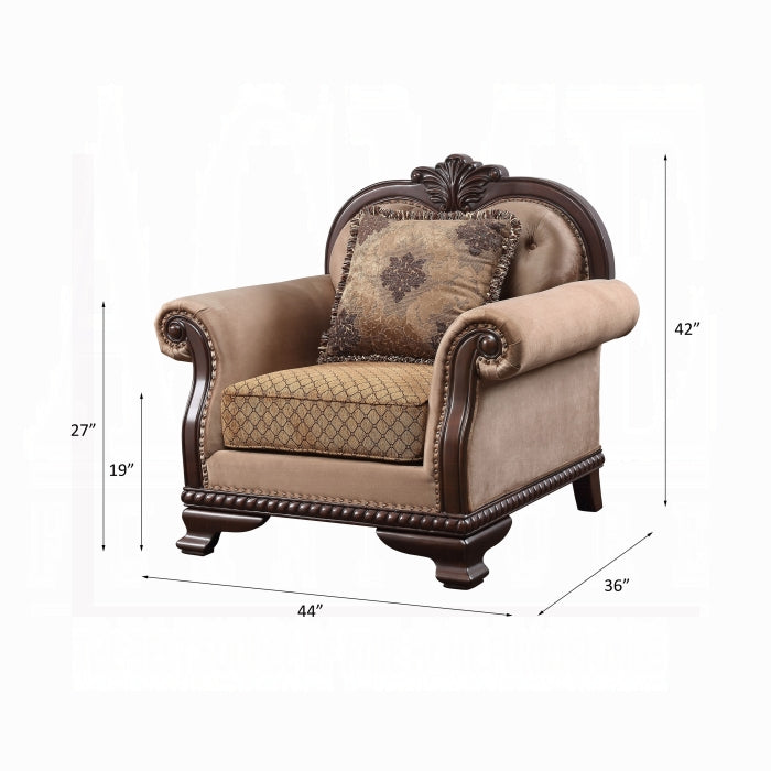 ACME Chateau De Ville Chair W/Pillow