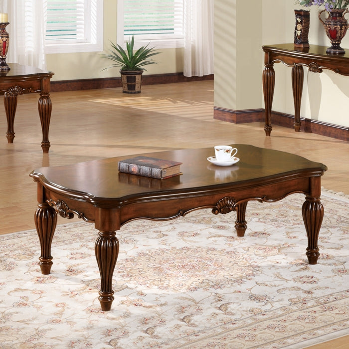 ACME Cherry Finish Dreena Coffee Table