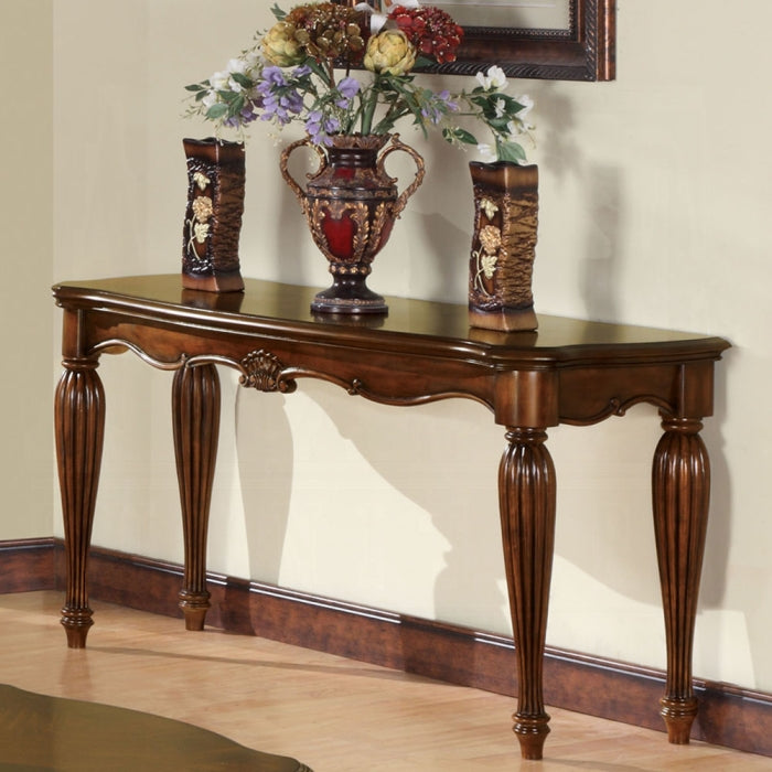 ACME Cherry Finish Dreena Sofa Table