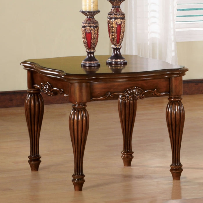 ACME Cherry Finish Dreena End Table
