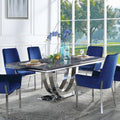 ACME Cambrie Dining Table W/Engineered Stone Top
