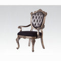 ACME Antique Platinum Chantelle Arm Chair (Set-2)