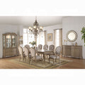 ACME Antique Taupe Chelmsford Dining Table