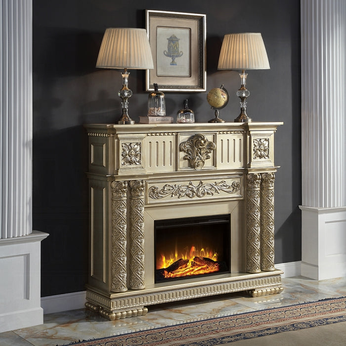 ACME Gold Patina Finish  Gold Vendome Fireplace