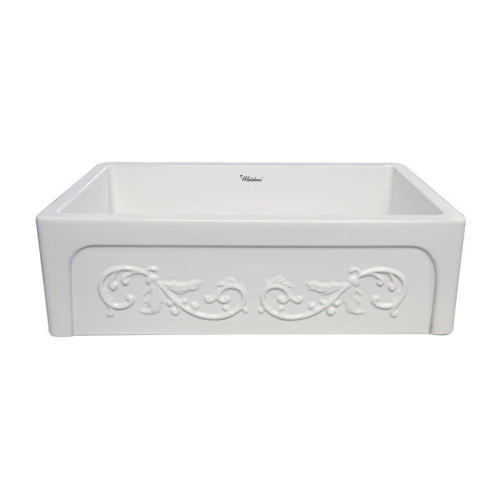 Whitehaus Glencove St. Ives 33" Front Apron Fireclay Sink