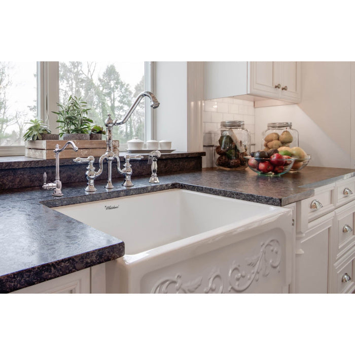 Whitehaus Glencove St. Ives 33" Front Apron Fireclay Sink