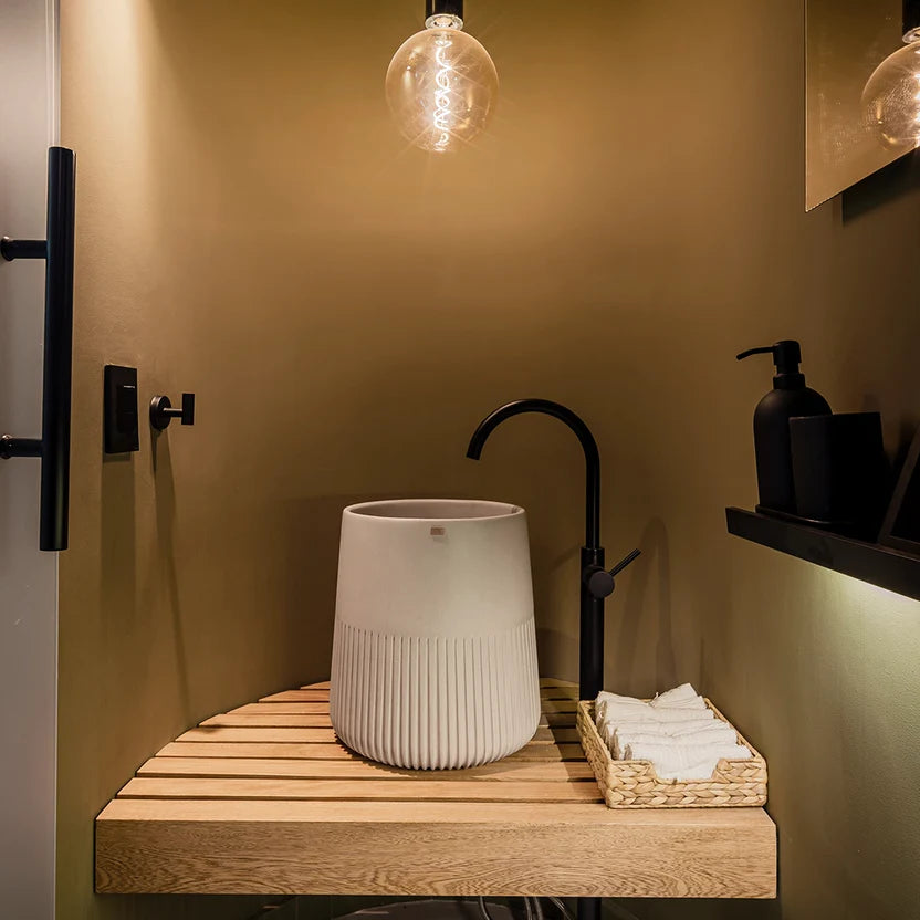KONKRETUS Sink Papua 05 – Handcrafted K2 Composite Concrete Sink