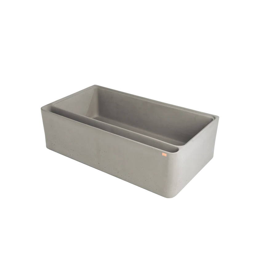 KONKRETUS Kitchen Sink Iguazú 01 – Handcrafted Concrete Kitchen Sink