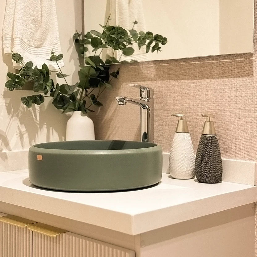 KONKRETUS Sink Ubud 01 – Handcrafted Concrete Sink